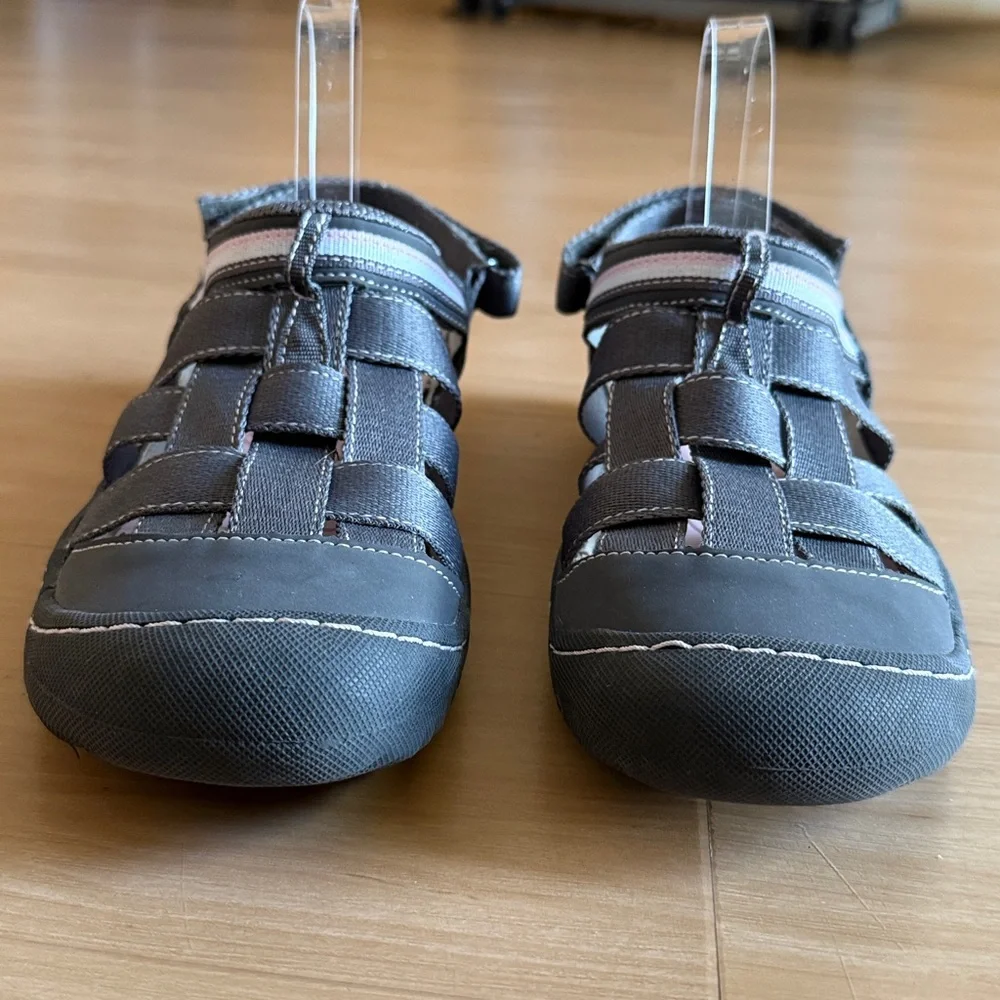 JBU BY JAMBU OLYMPIA WOMEN SANDALS WATER READY GREY SIZE 9 BEACH OUTDOORS SLIPON